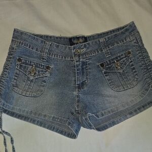 Angels Jeans Light Blue Jean Shorts